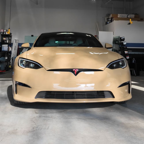 Tesla Model S - Color Change PPF, Ceramic Window Tint, and Ceramic Coating